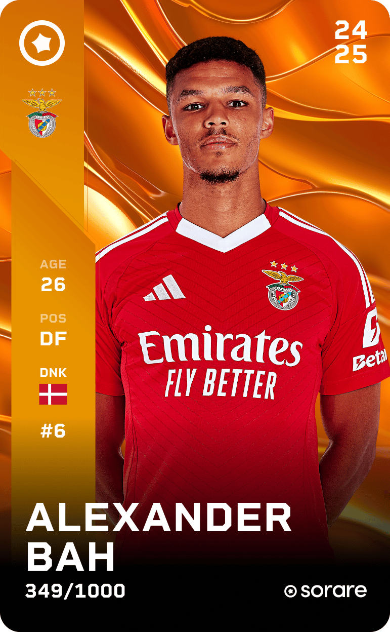Alexander Bah 2024-25 • Limited 349/1000