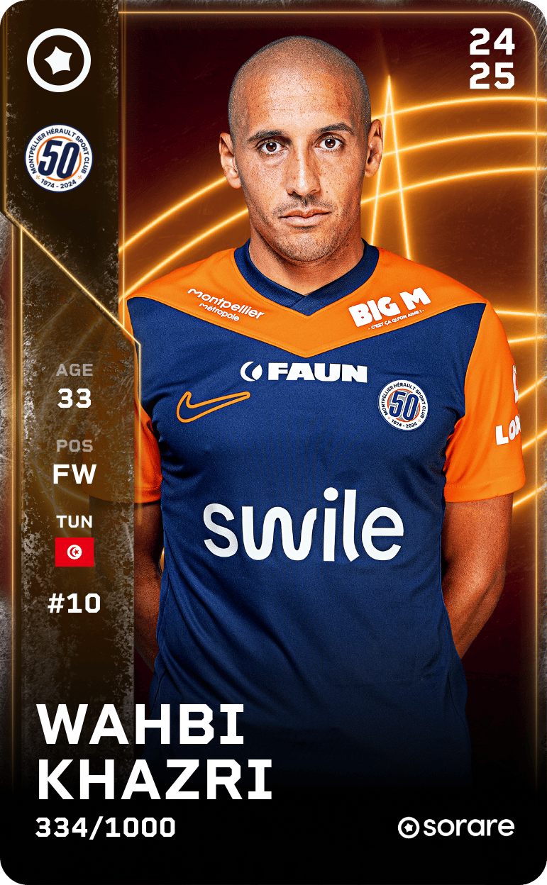 Wahbi Khazri 2024-25 • Limited 334/1000