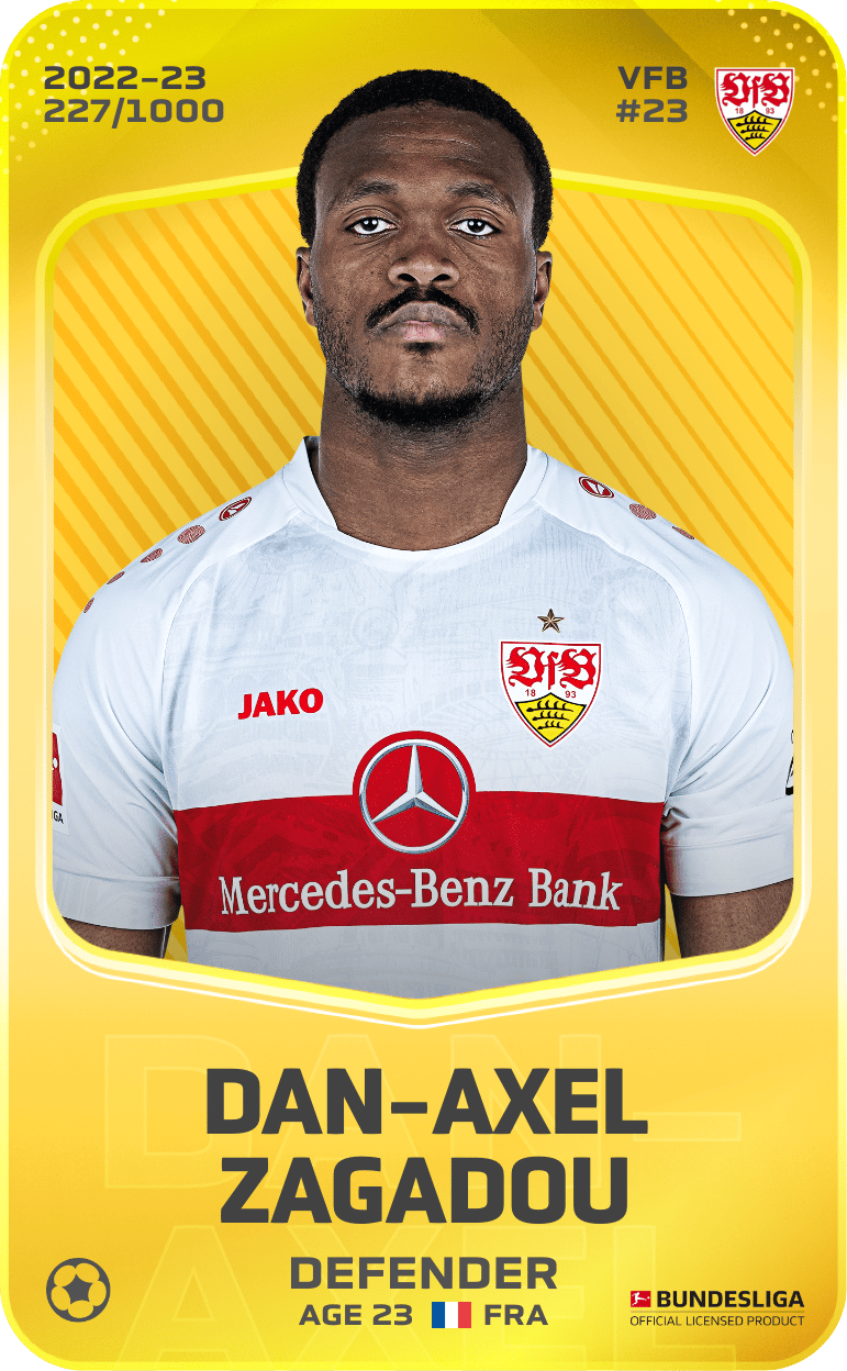 Dan-Axel Zagadou 2022-23 • Limited 227/1000