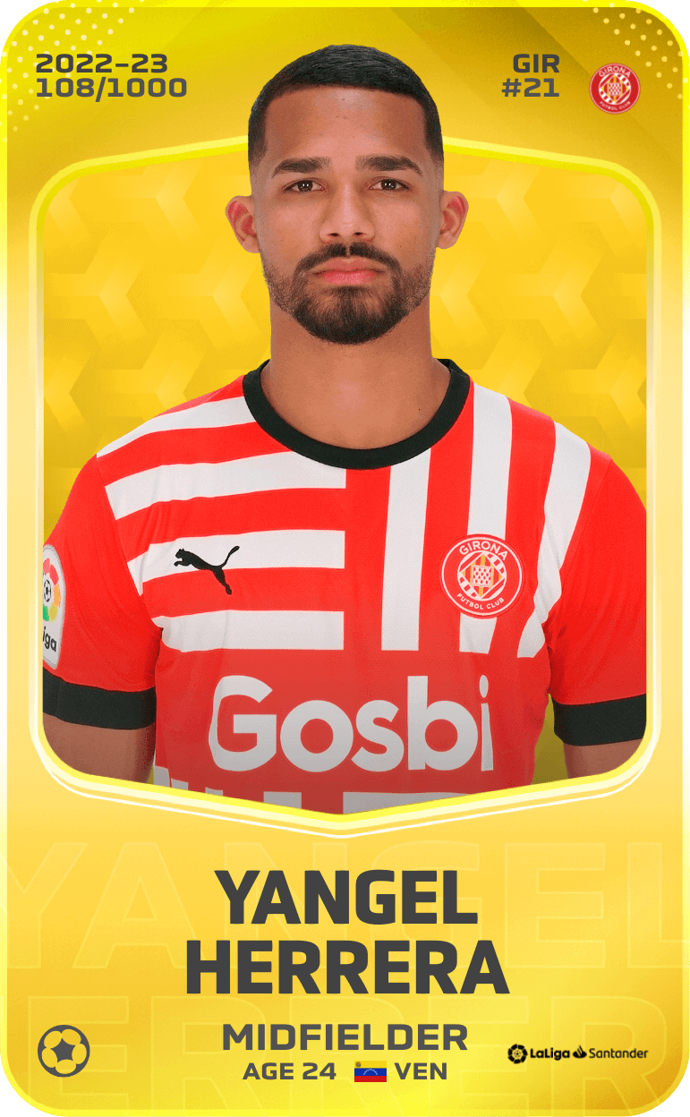 Yangel Herrera 2022-23 • Limited 108/1000