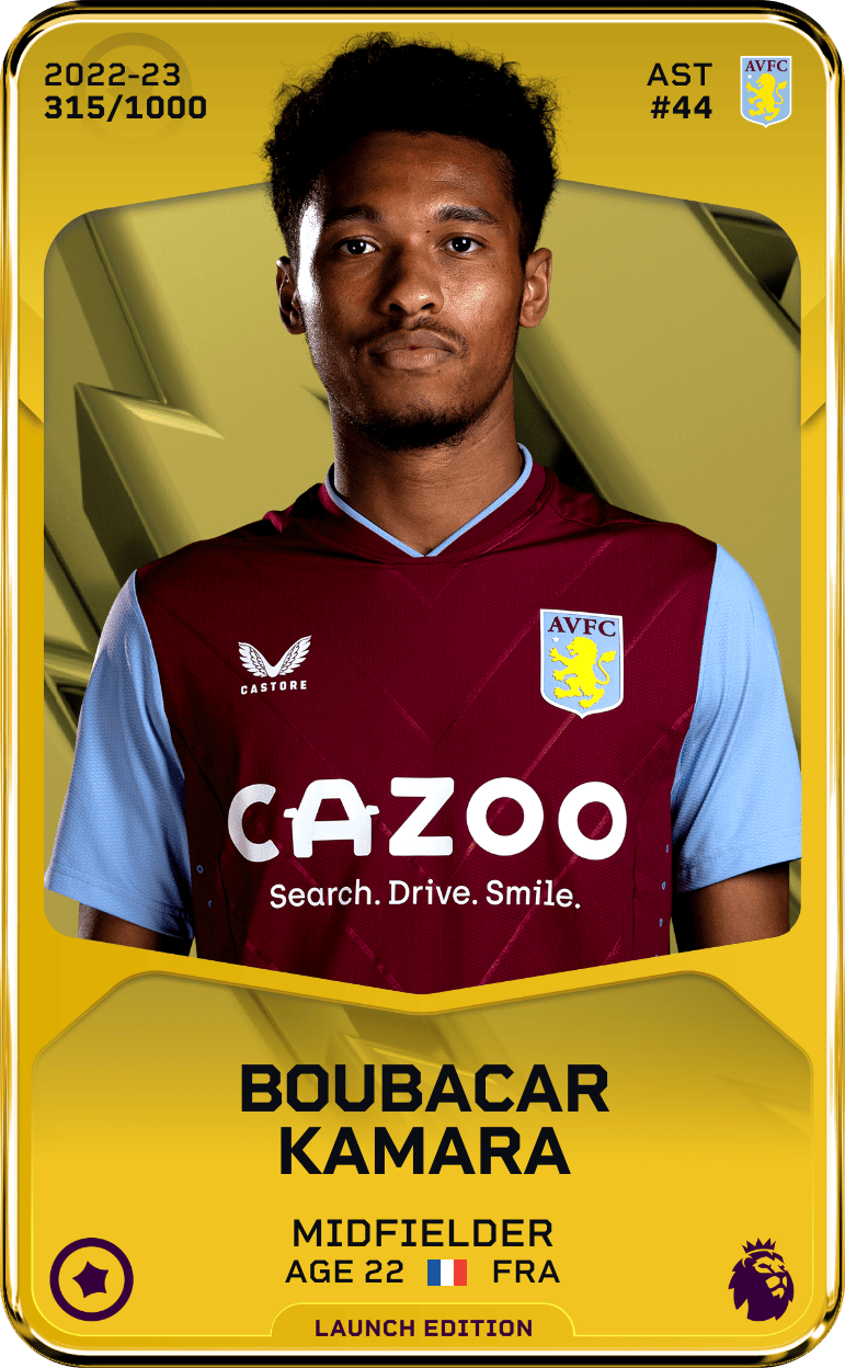 Boubacar Kamara 2022-23 • Limited 315/1000