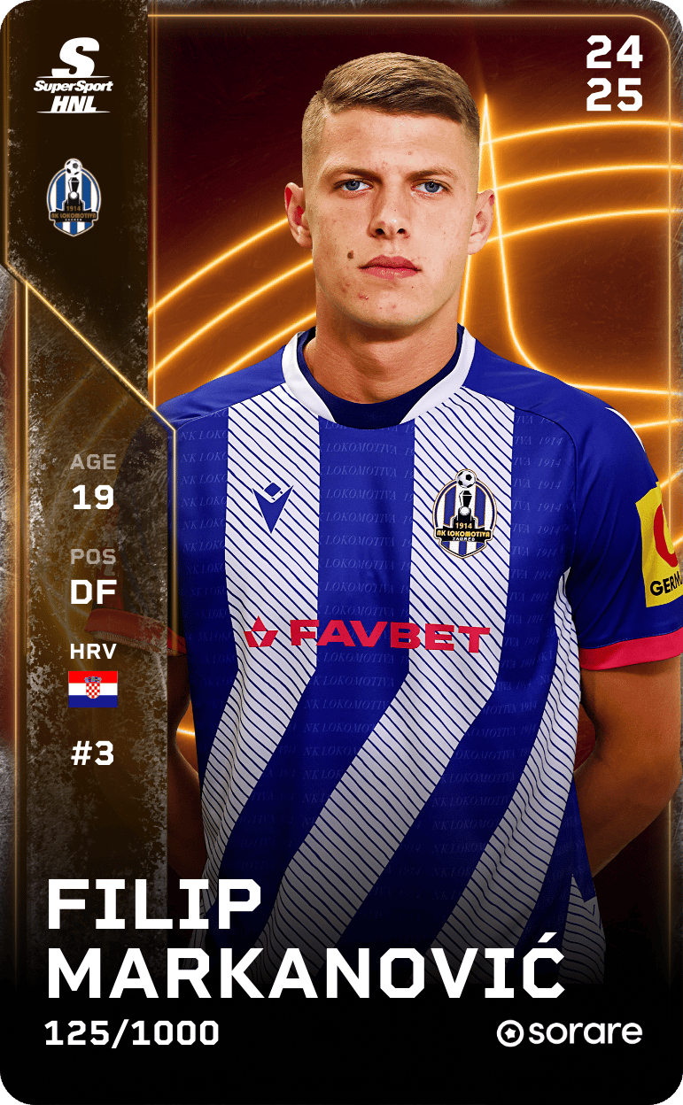Filip Markanović 2024-25 • Limited 125/1000