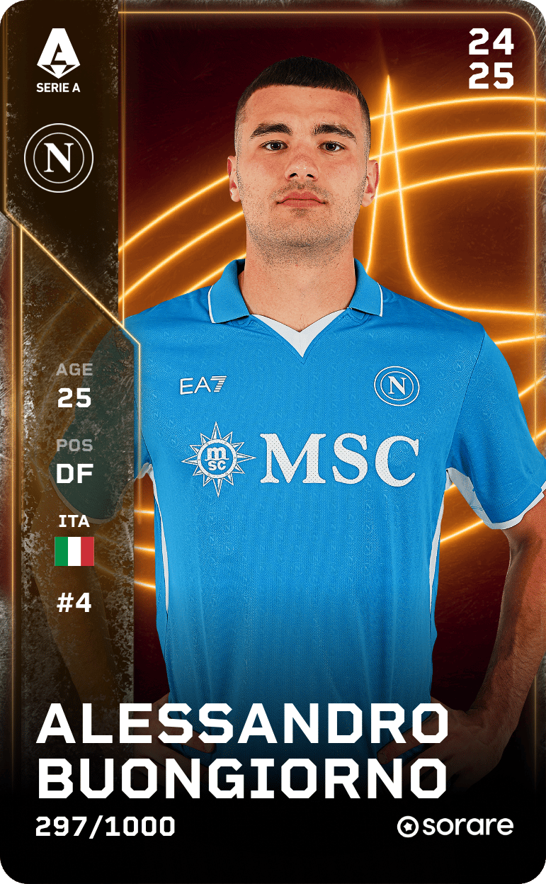 Alessandro Buongiorno 2024-25 • Limited 297/1000