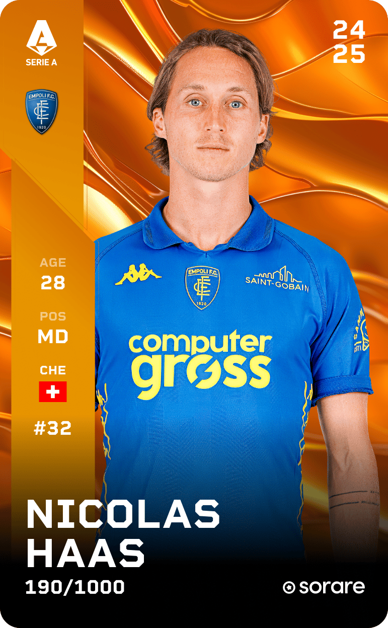 Nicolas Haas 2024-25 • Limited 190/1000