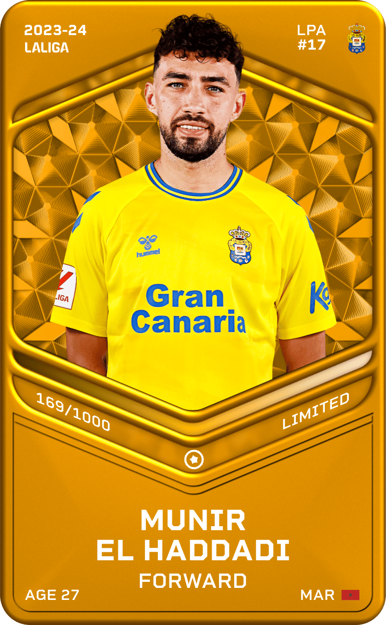 Munir El Haddadi 2023-24 • Limited 169/1000