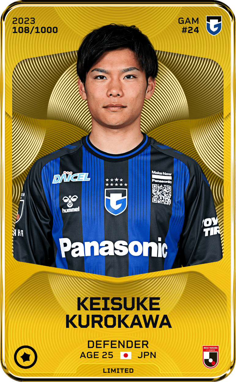 Keisuke Kurokawa 2023-24 • Limited 108/1000