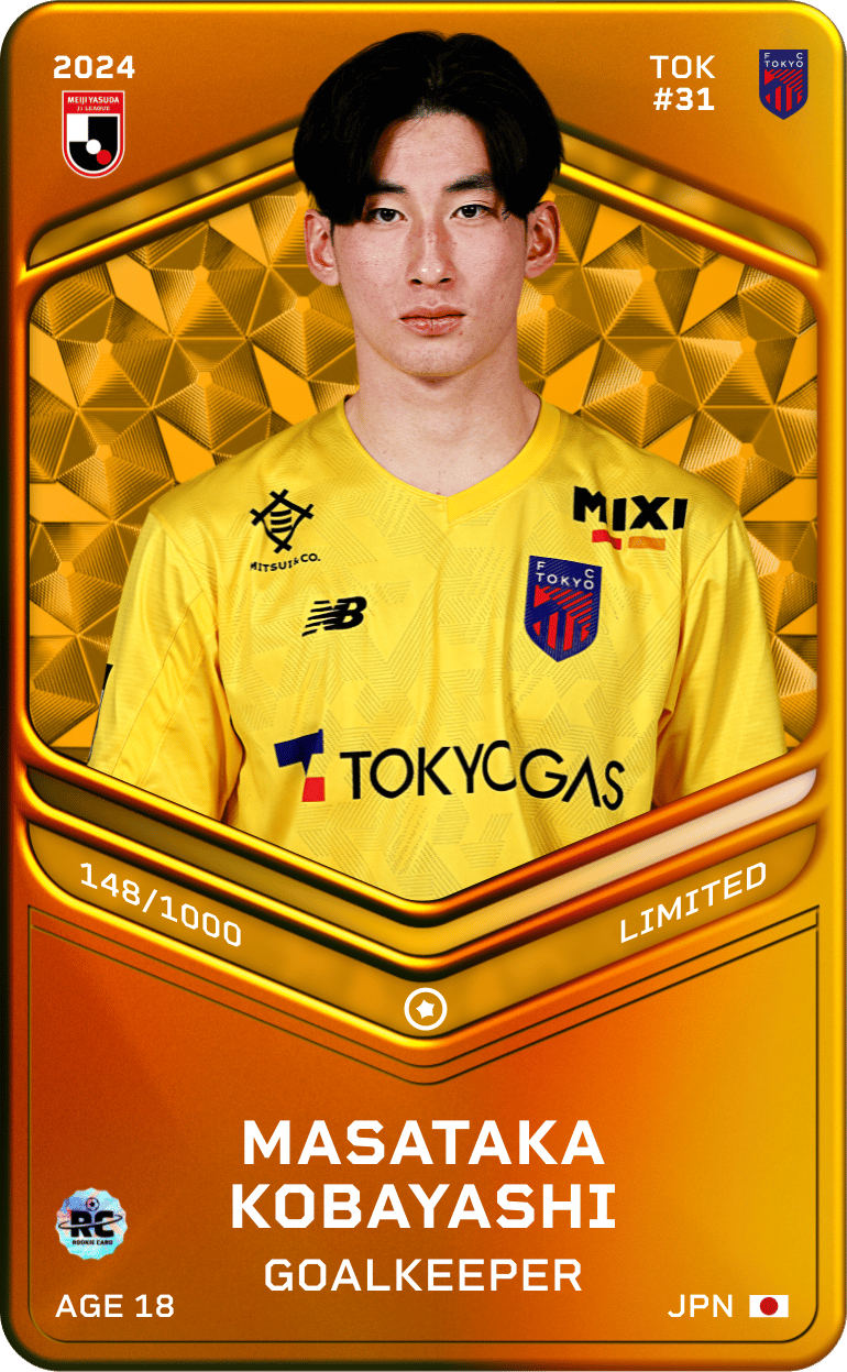 Masataka Kobayashi 2024-25 • Limited 148/1000