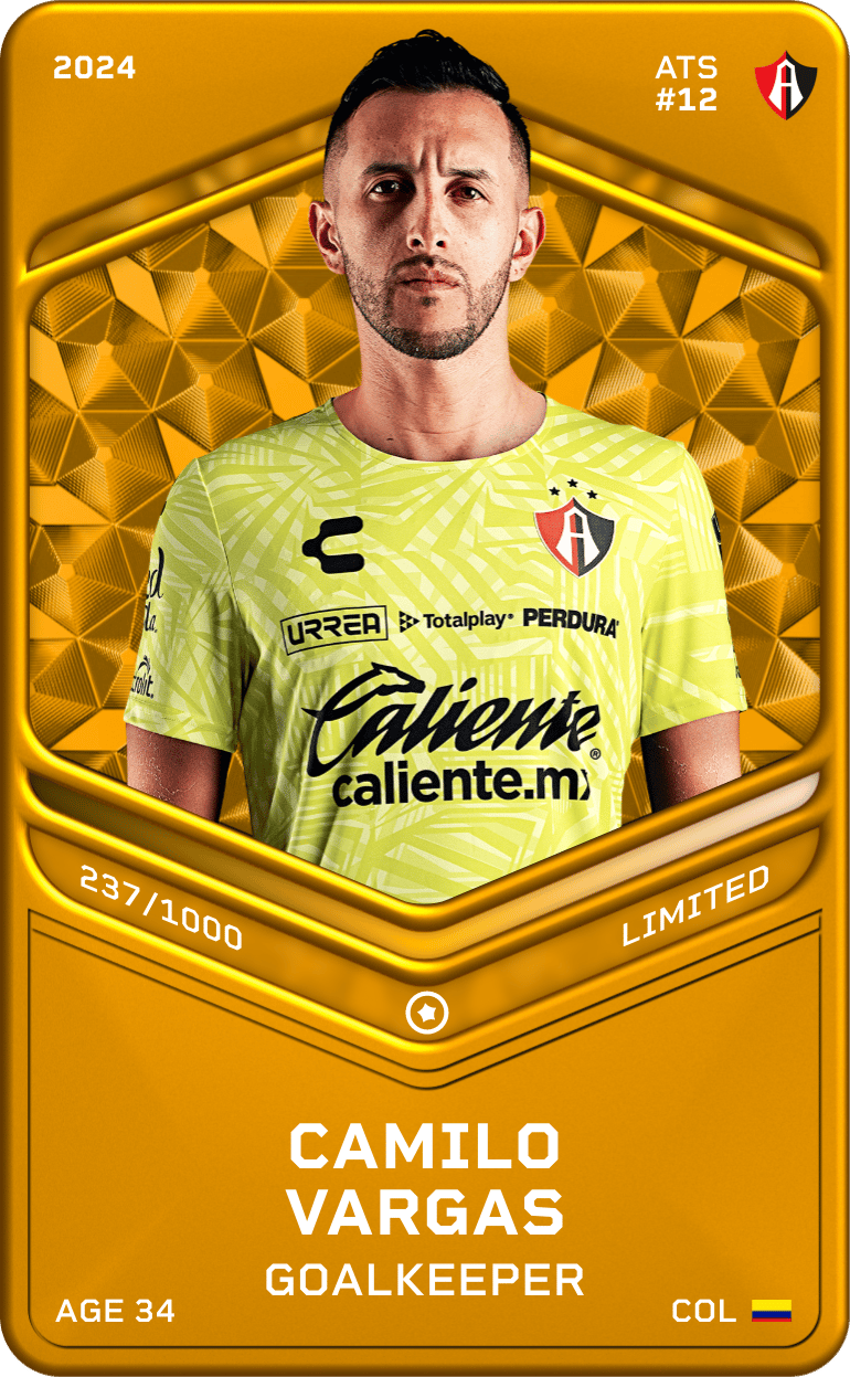 Camilo Vargas 2024-25 • Limited 237/1000