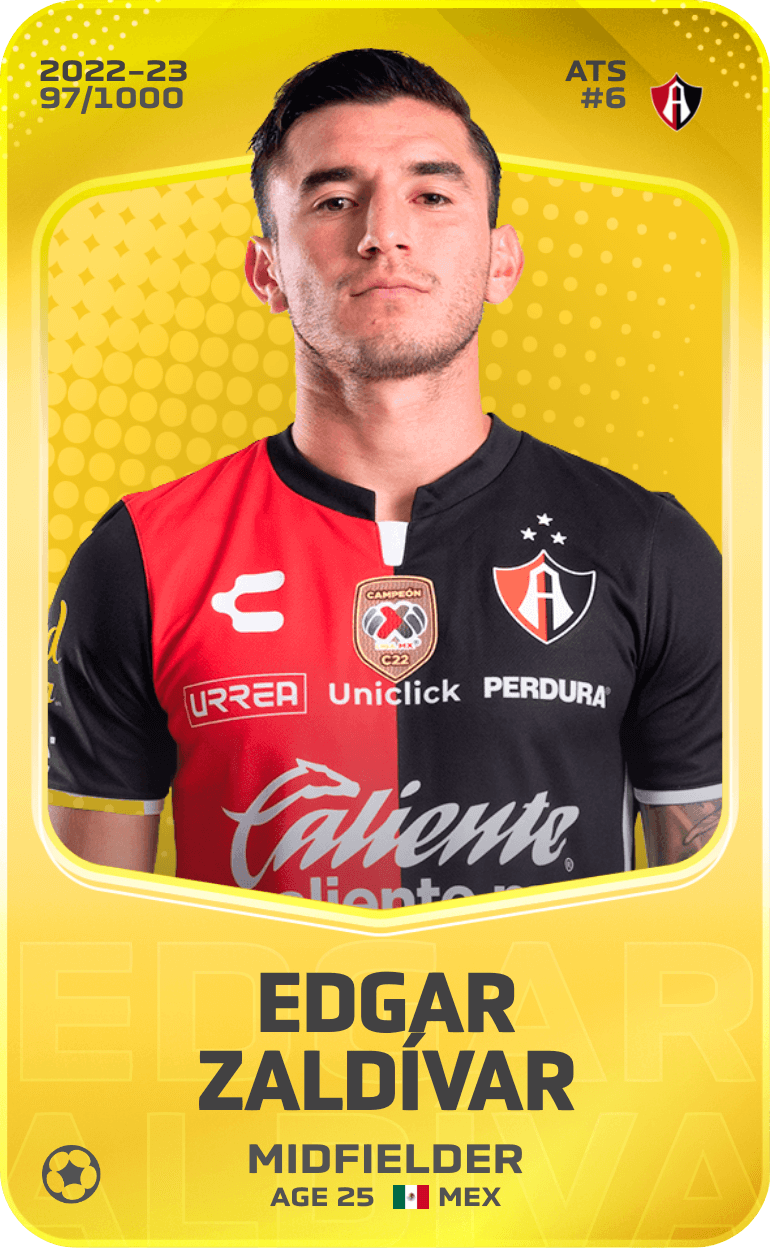 Edgar Zaldívar 2022-23 • Limited 97/1000