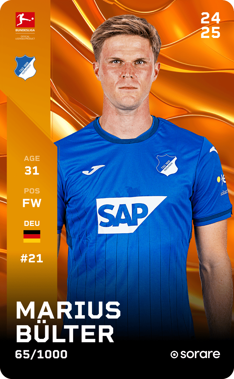 Marius Bülter 2024-25 • Limited 65/1000