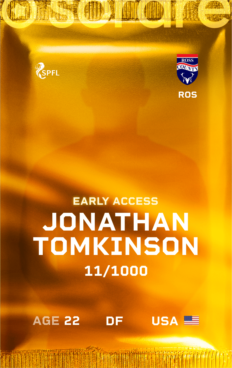 Jonathan Tomkinson 2024-25 • Limited 11/1000