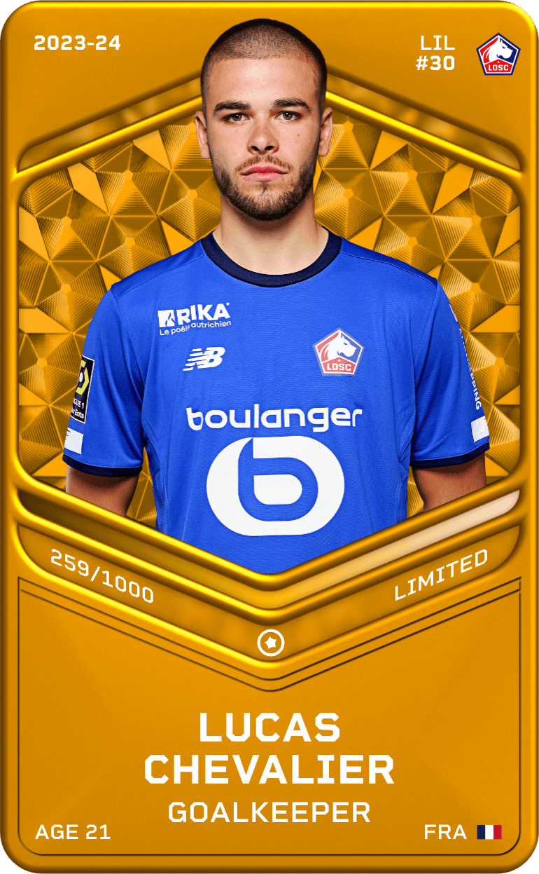 Lucas Chevalier 2023-24 • Limited 259/1000
