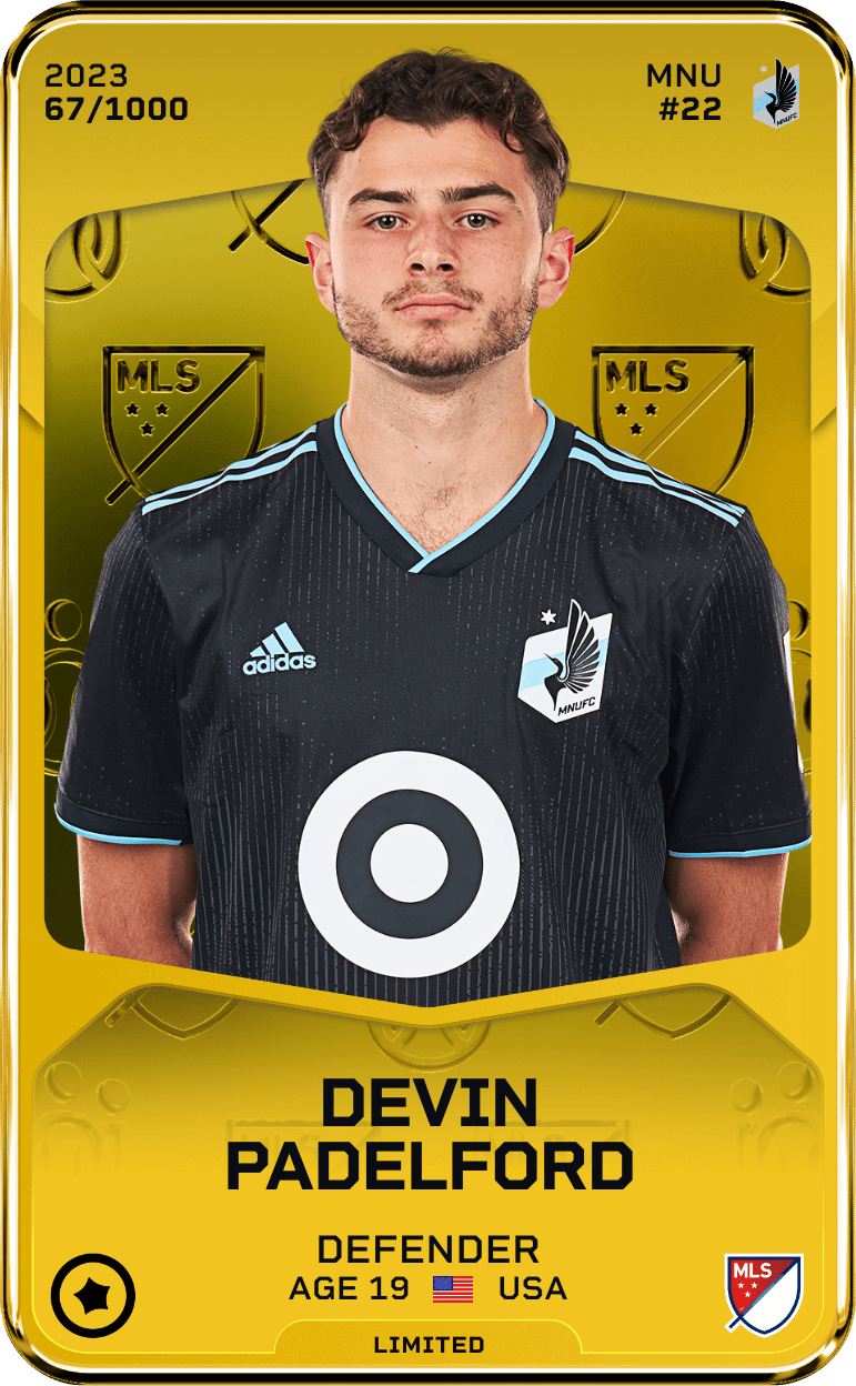 Devin Padelford 2023-24 • Limited 67/1000