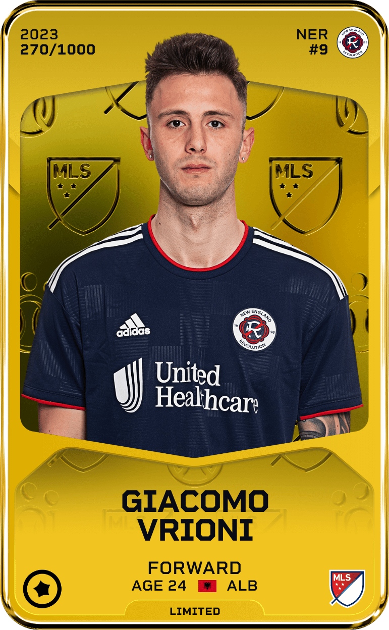 Giacomo Vrioni 2023-24 • Limited 270/1000