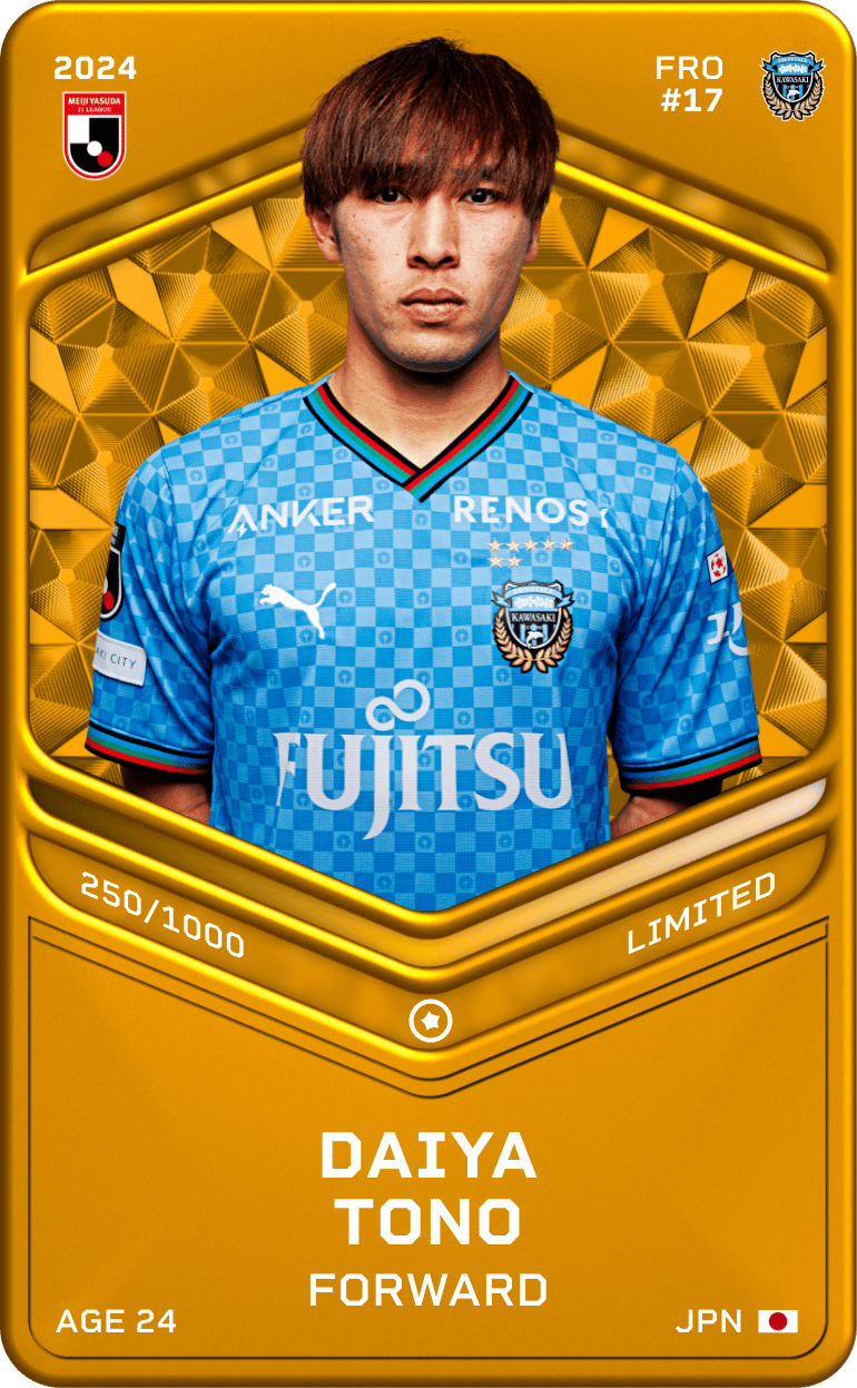 Daiya Tono 2024-25 • Limited 250/1000