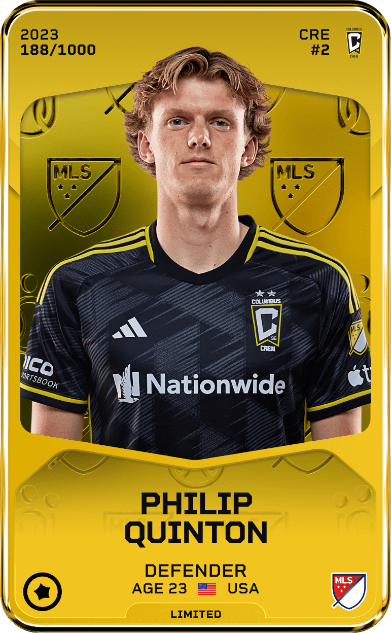Philip Quinton 2023-24 • Limited 188/1000