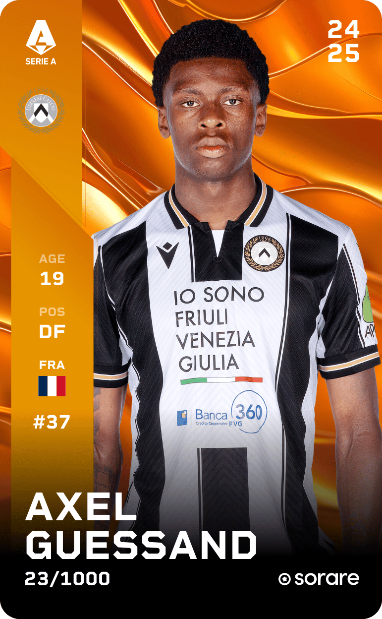 Axel Guessand 2024-25 • Limited 23/1000