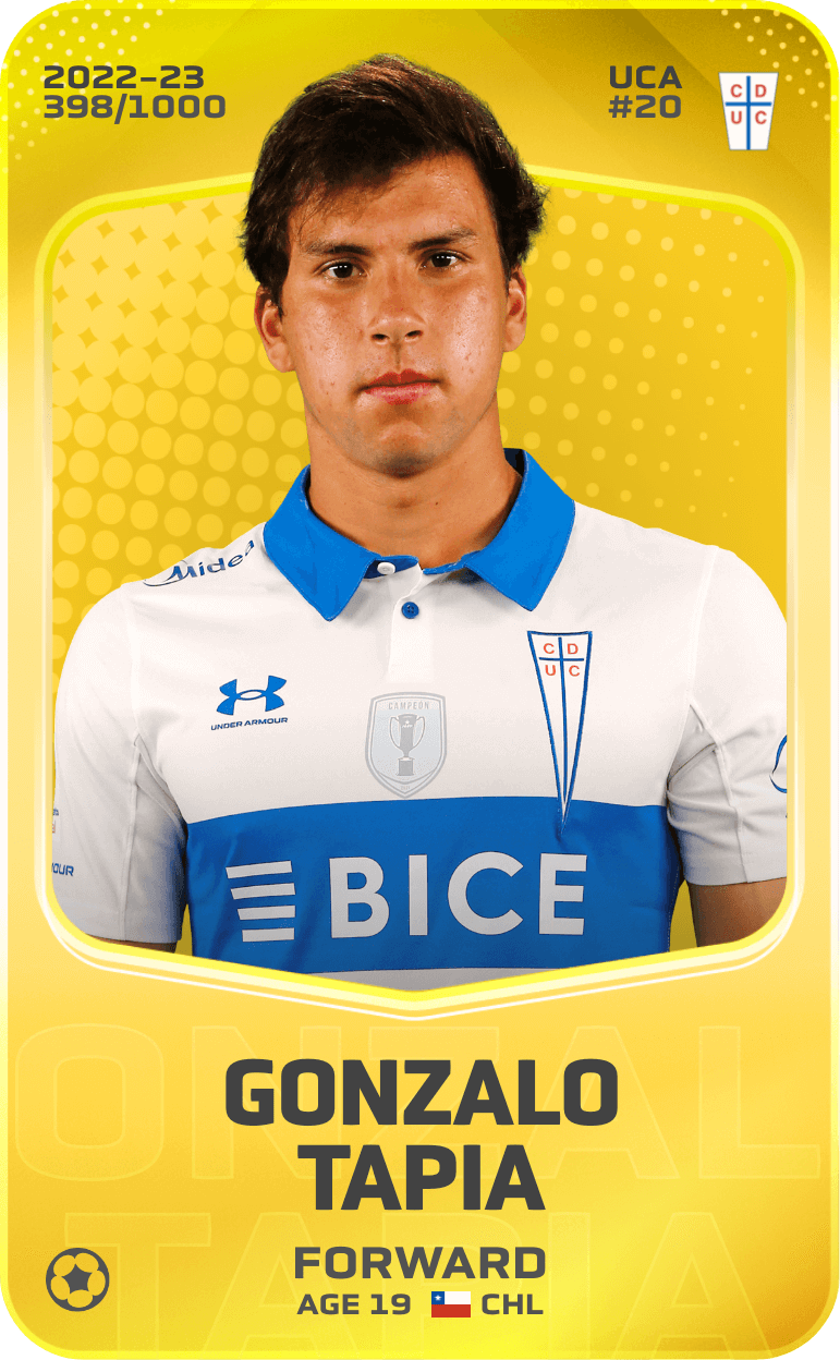 Gonzalo Tapia 2022-23 • Limited 398/1000