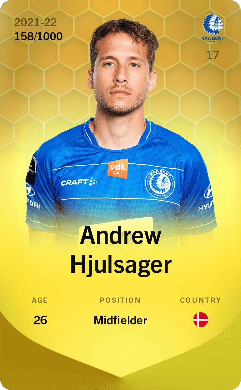 Andrew Hjulsager 2021-22 • Limited 158/1000