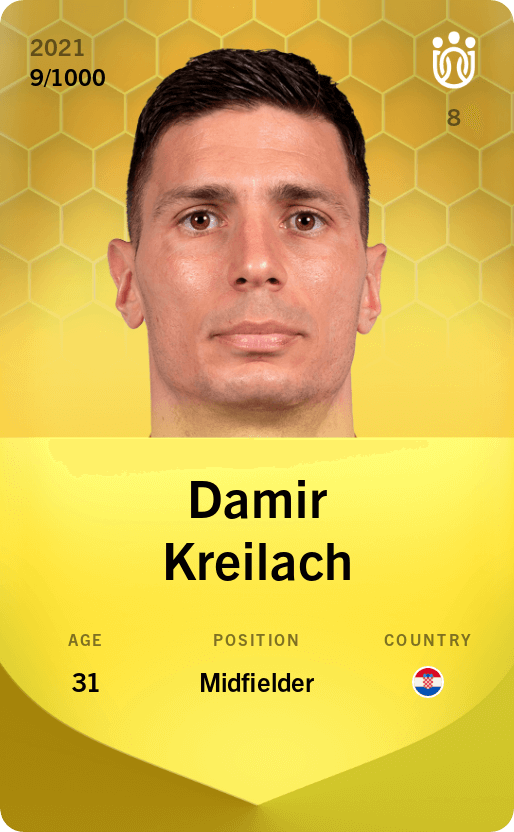 Damir Kreilach 2021-22 • Limited 9/1000