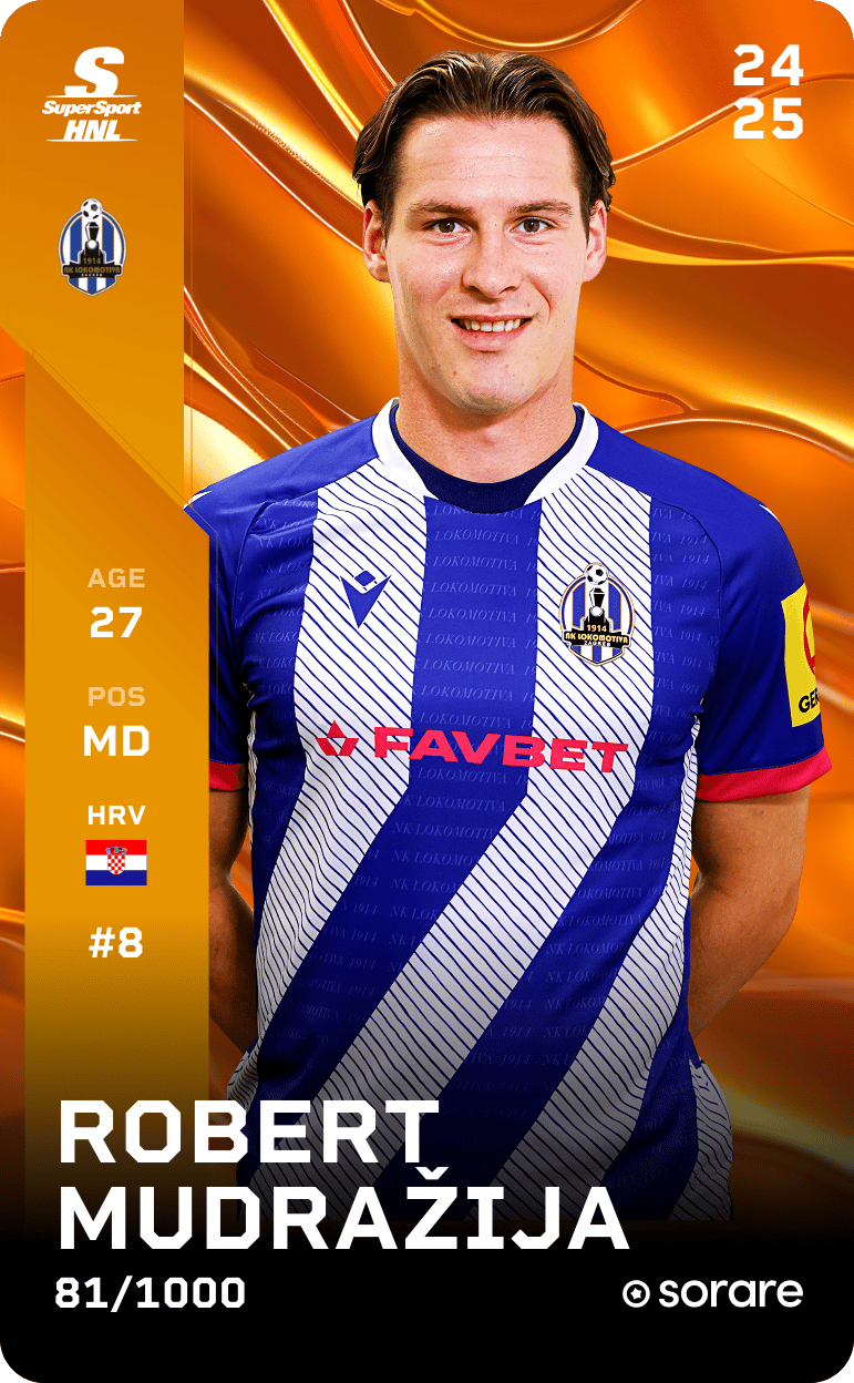 Robert Mudražija 2024-25 • Limited 81/1000