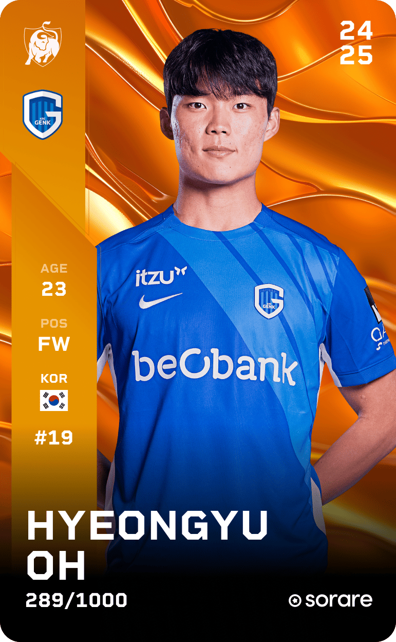 Hyeongyu Oh 2024-25 • Limited 289/1000