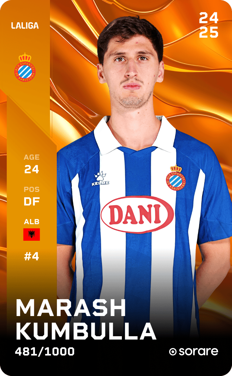 Marash Kumbulla 2024-25 • Limited 481/1000