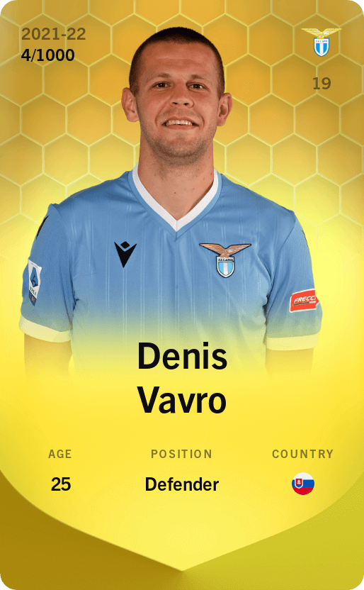 Denis Vavro 2021-22 • Limited 4/1000