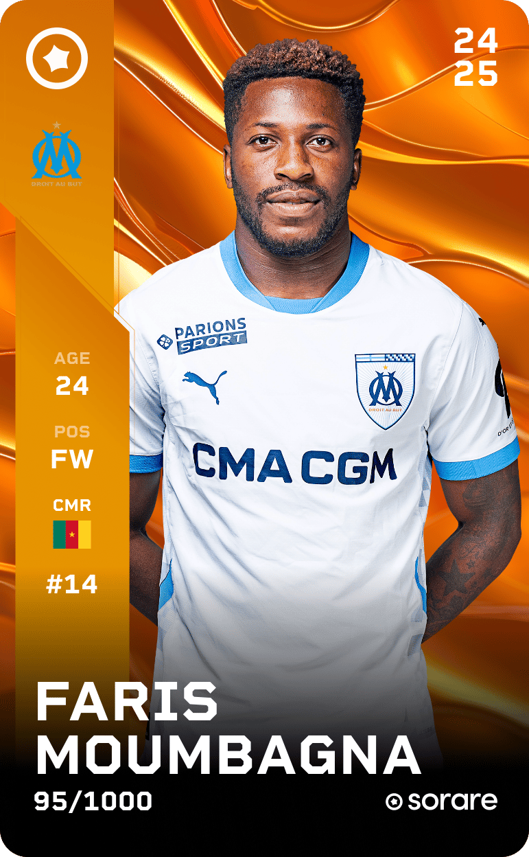 Faris Moumbagna 2024-25 • Limited 95/1000