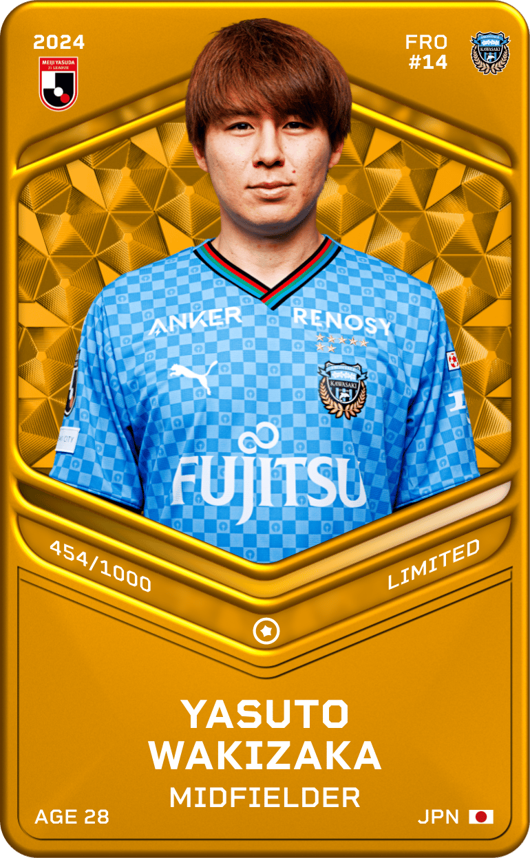 Yasuto Wakizaka 2024-25 • Limited 454/1000