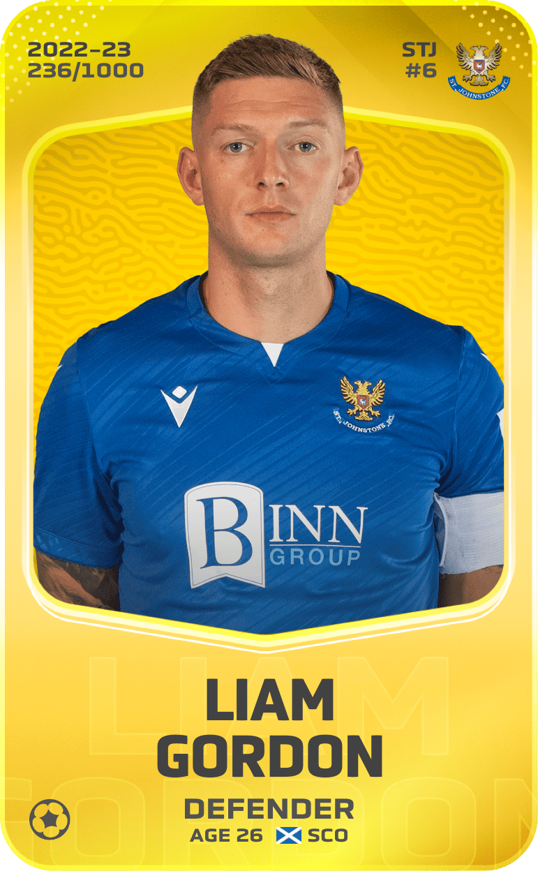Liam Gordon 2022-23 • Limited 236/1000