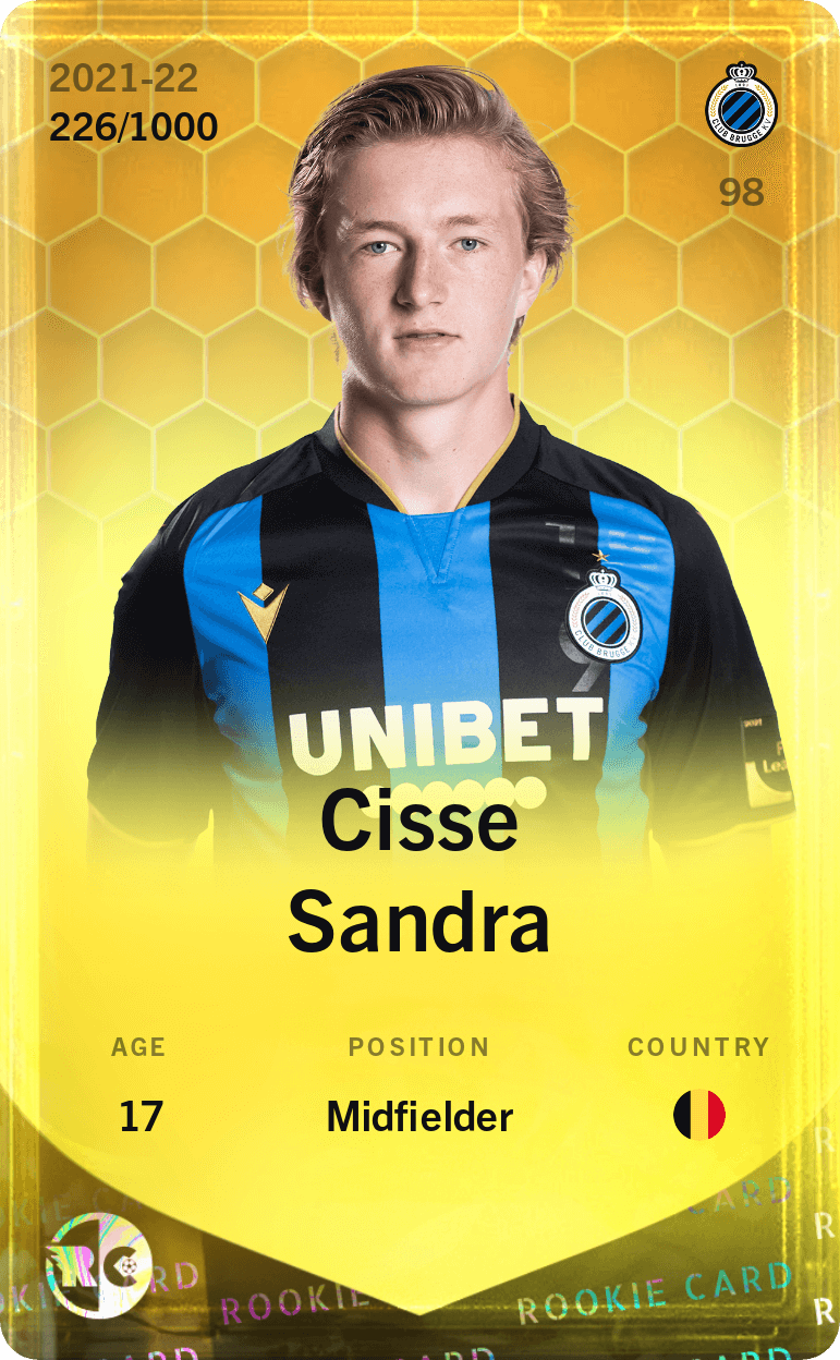 Cisse Sandra 2021-22 • Limited 226/1000
