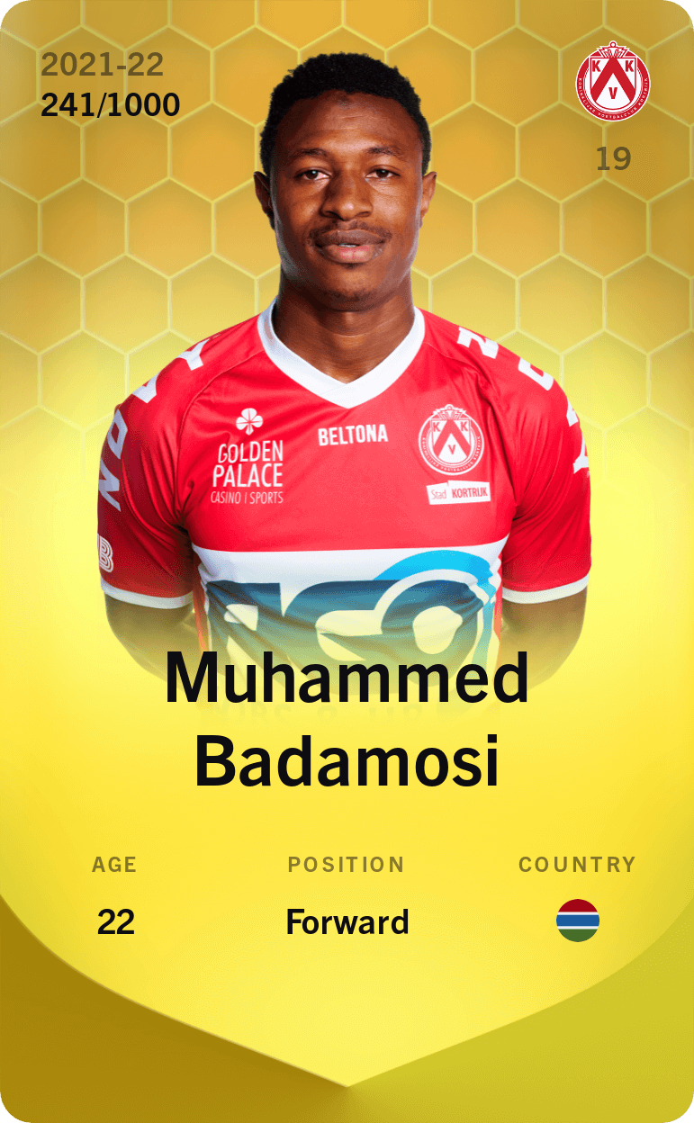 Muhammed Badamosi 2021-22 • Limited 241/1000