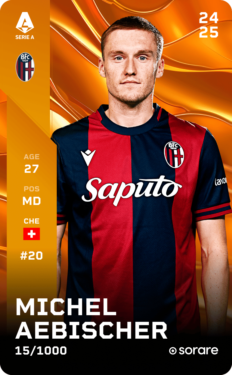 Michel Aebischer 2024-25 • Limited 15/1000