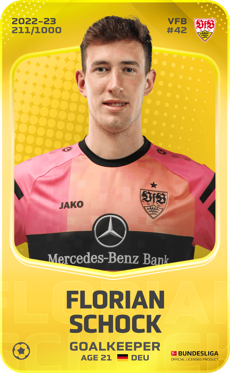Florian Schock 2022-23 • Limited 211/1000