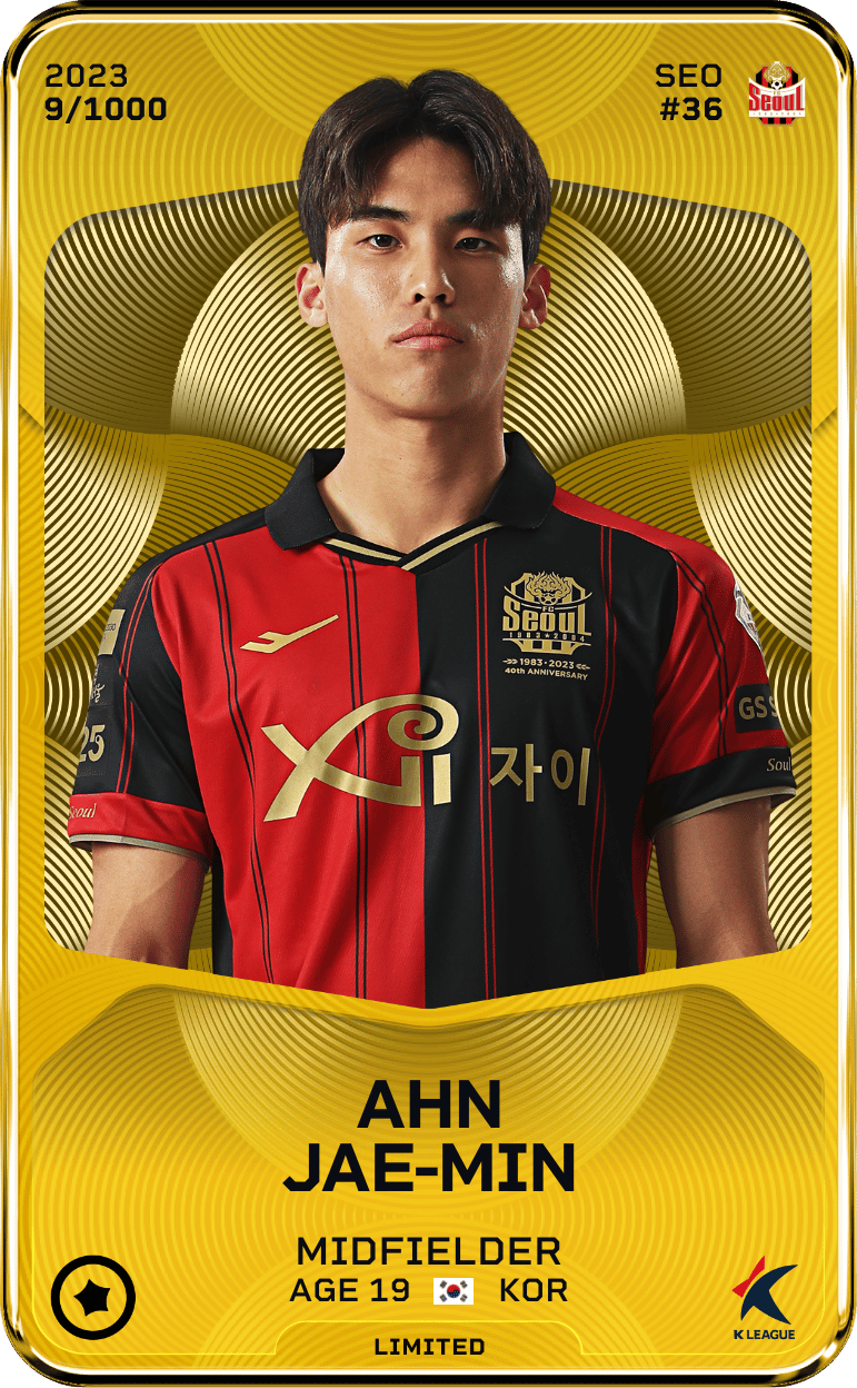 Ahn Jae-Min 2023-24 • Limited 9/1000