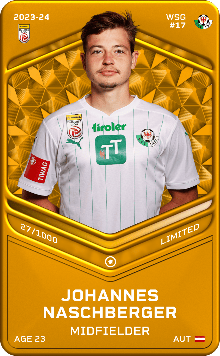 Johannes Naschberger 2023-24 • Limited 27/1000
