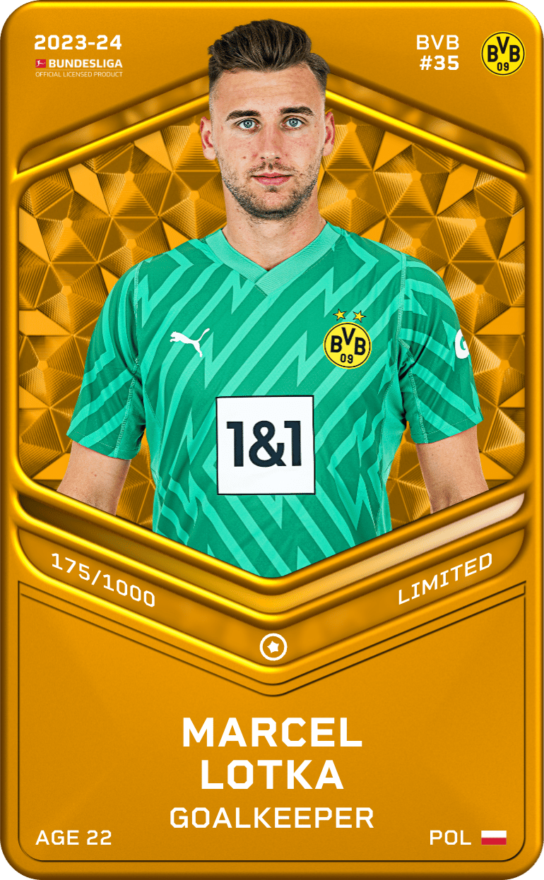 Marcel Lotka 2023-24 • Limited 175/1000