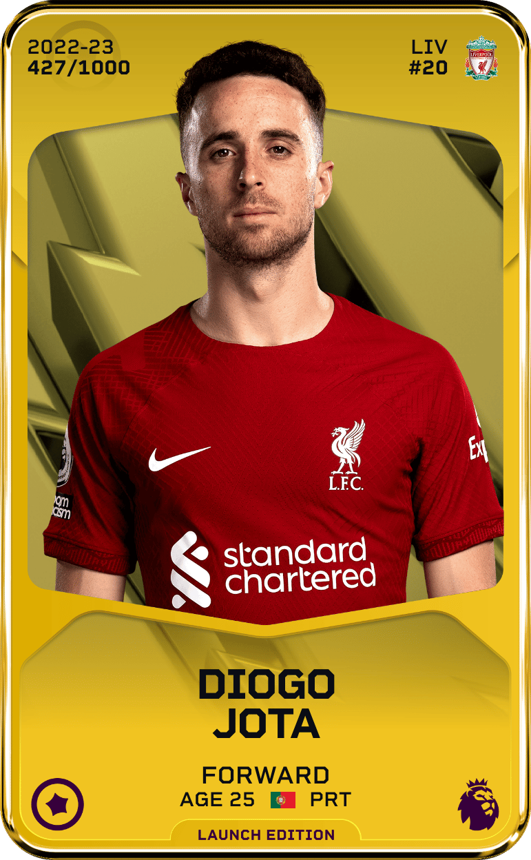 Diogo Jota 2022-23 • Limited 427/1000