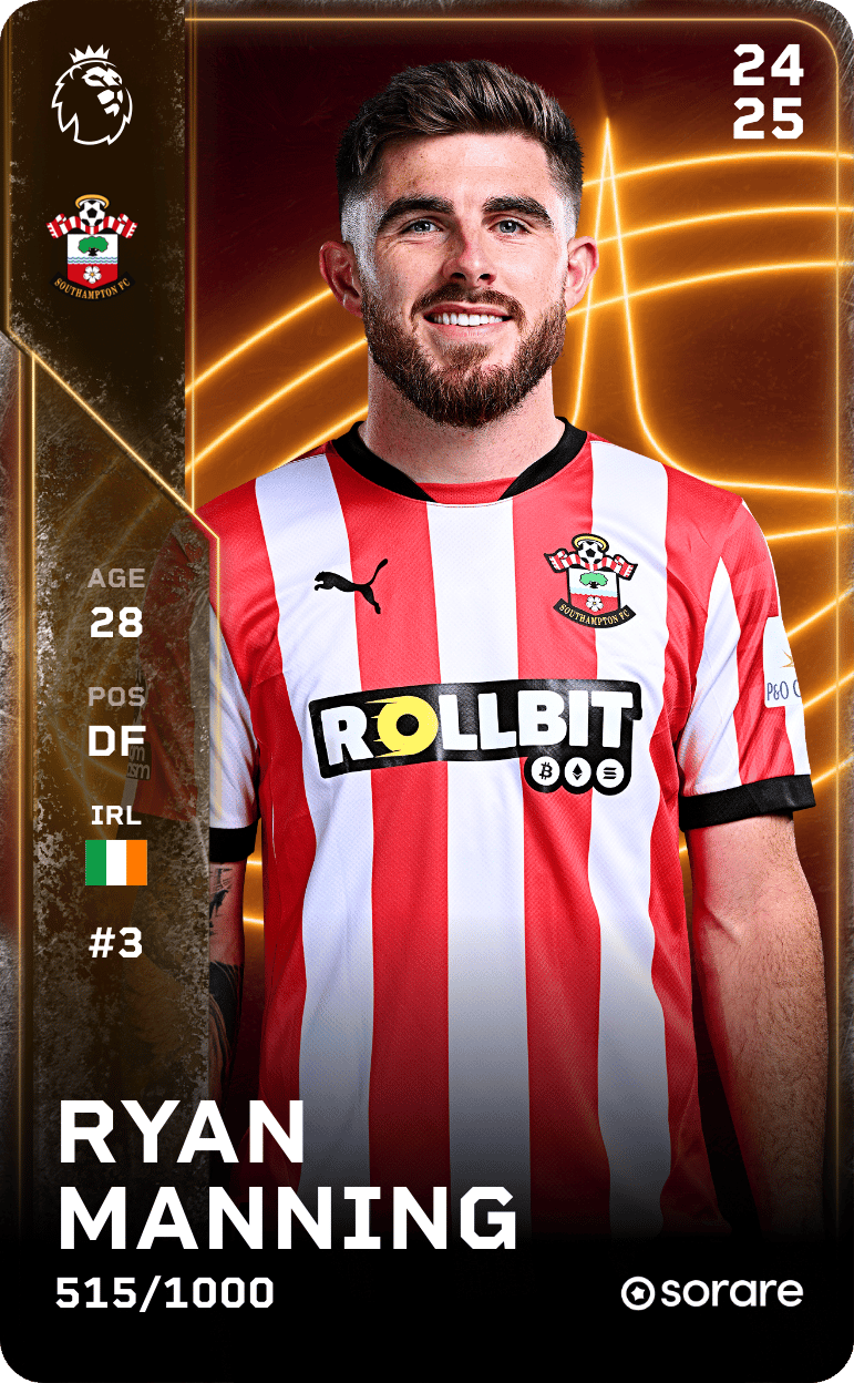 Ryan Manning 2024-25 • Limited 515/1000