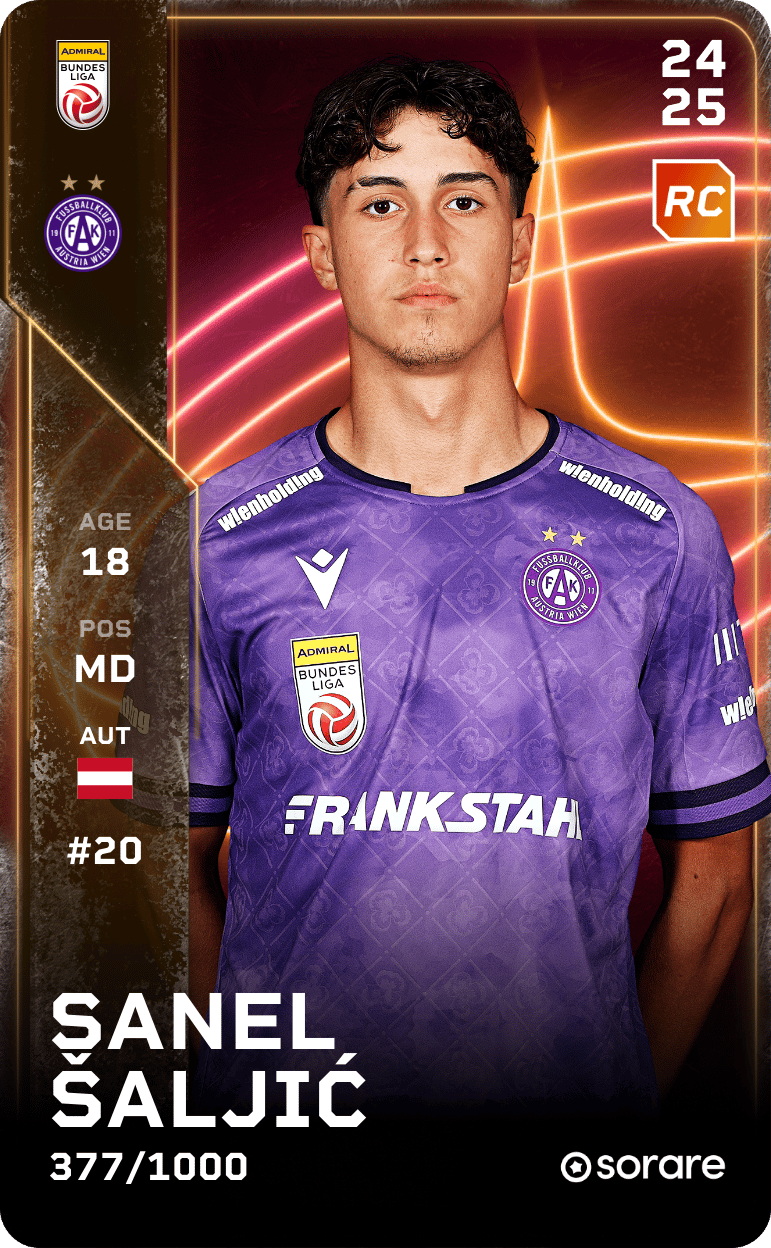 Sanel Šaljić 2024-25 • Limited 377/1000