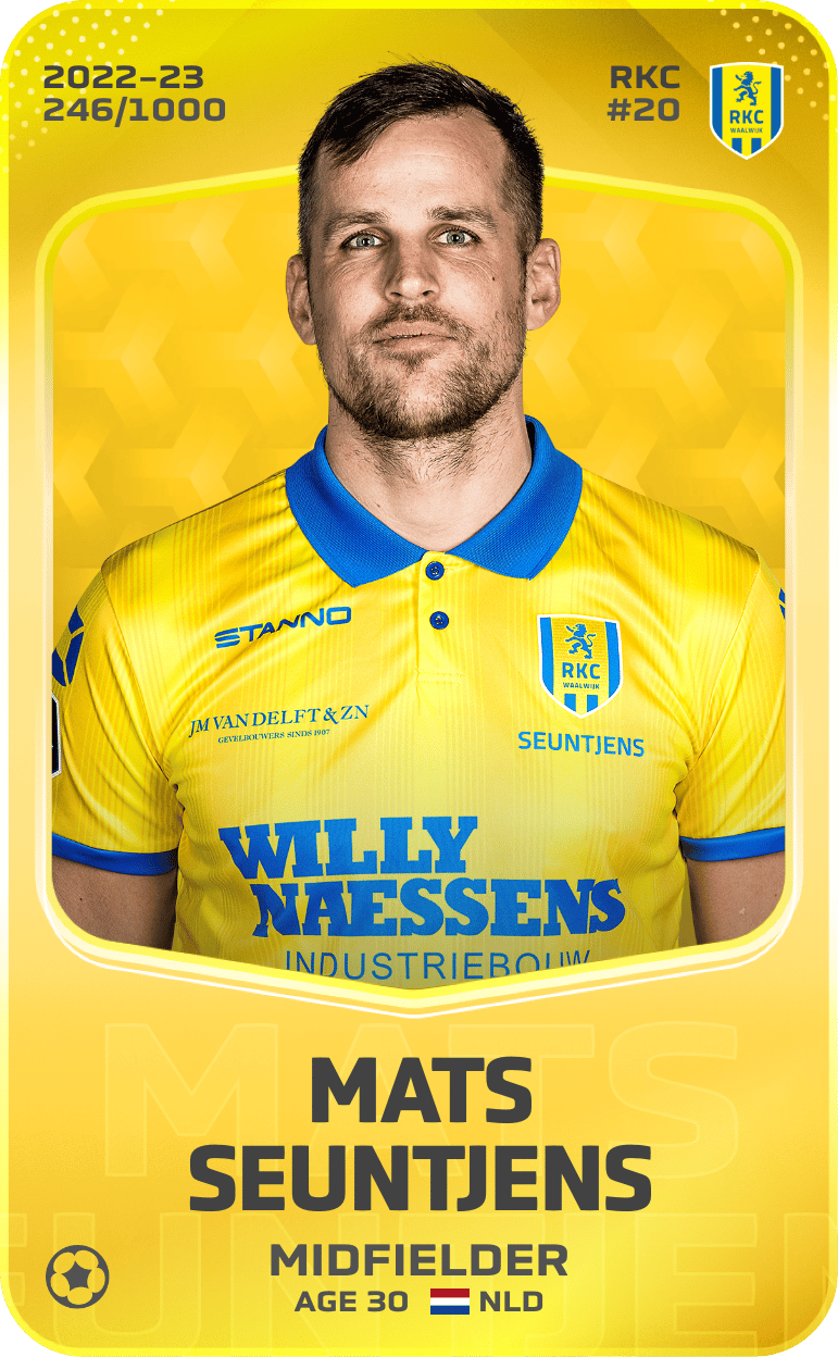Mats Seuntjens 2022-23 • Limited 246/1000