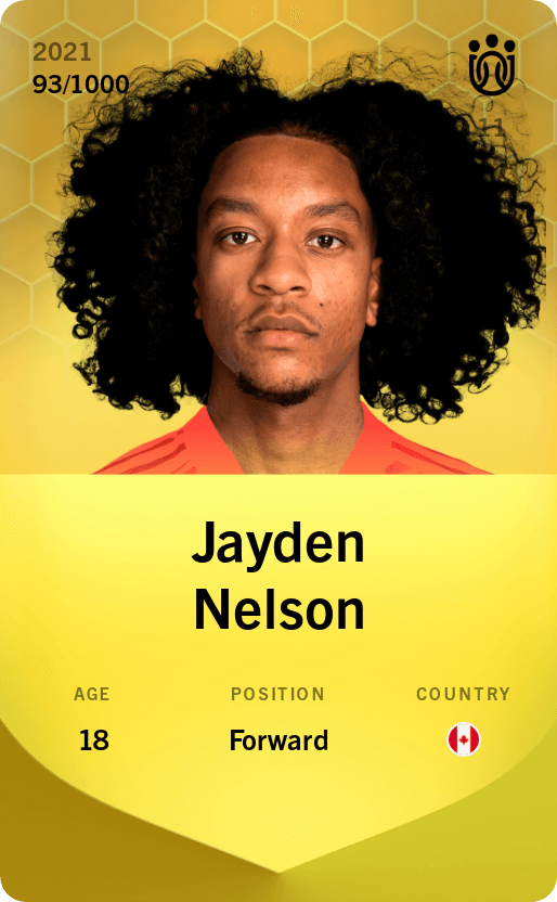 Jayden Nelson 2021-22 • Limited 93/1000
