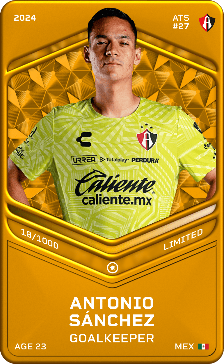 Antonio Sánchez 2024-25 • Limited 18/1000
