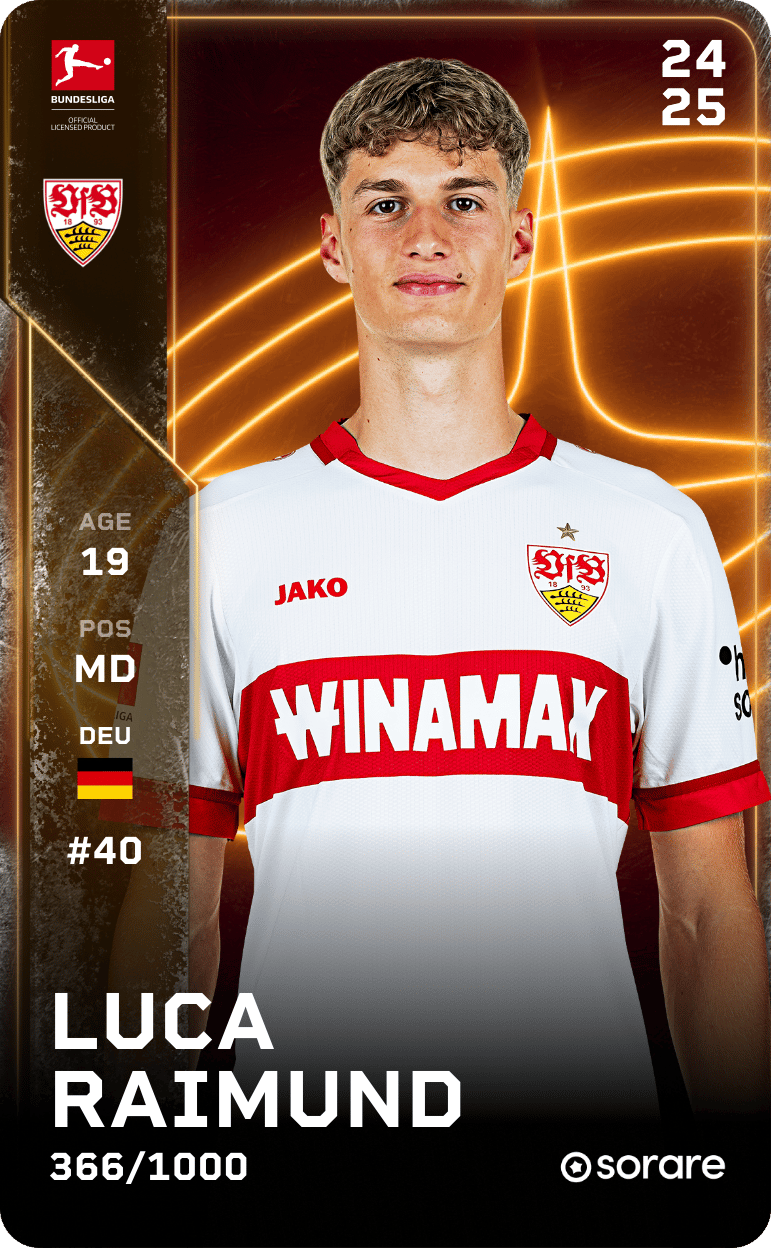 Luca Raimund 2024-25 • Limited 366/1000