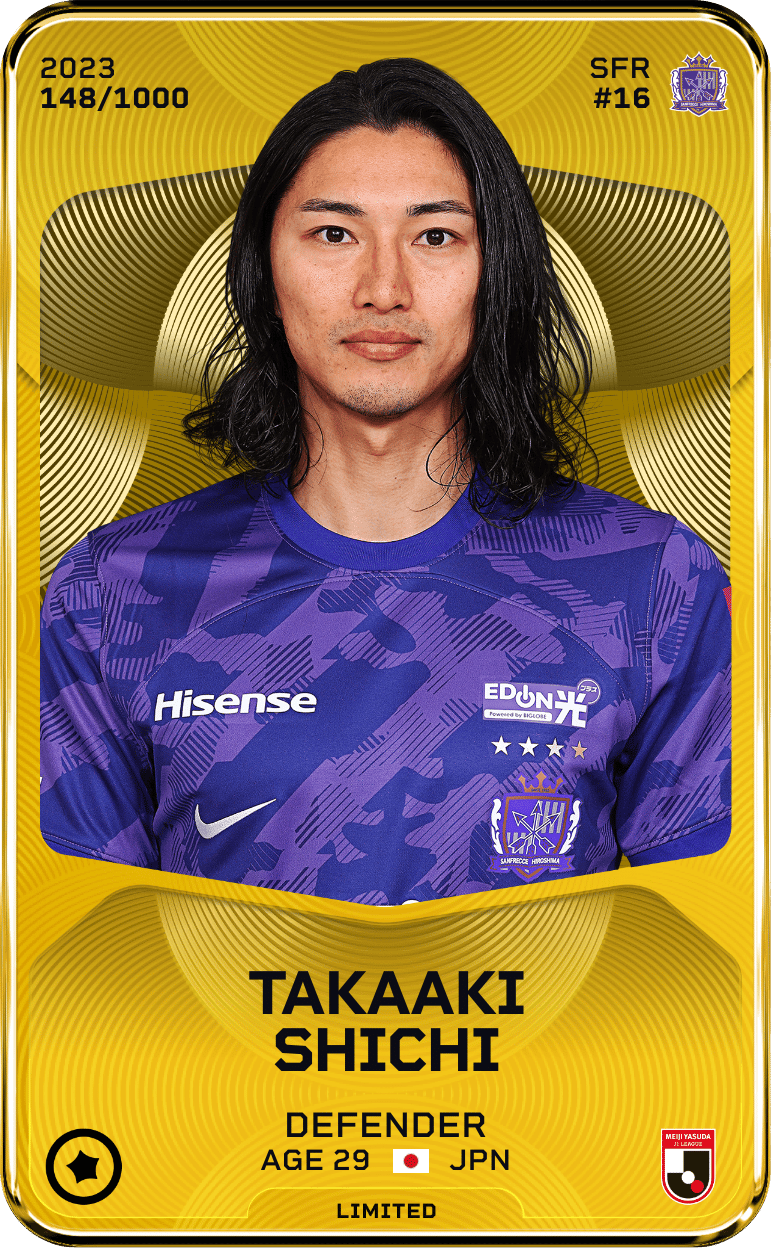 Takaaki Shichi 2023-24 • Limited 148/1000