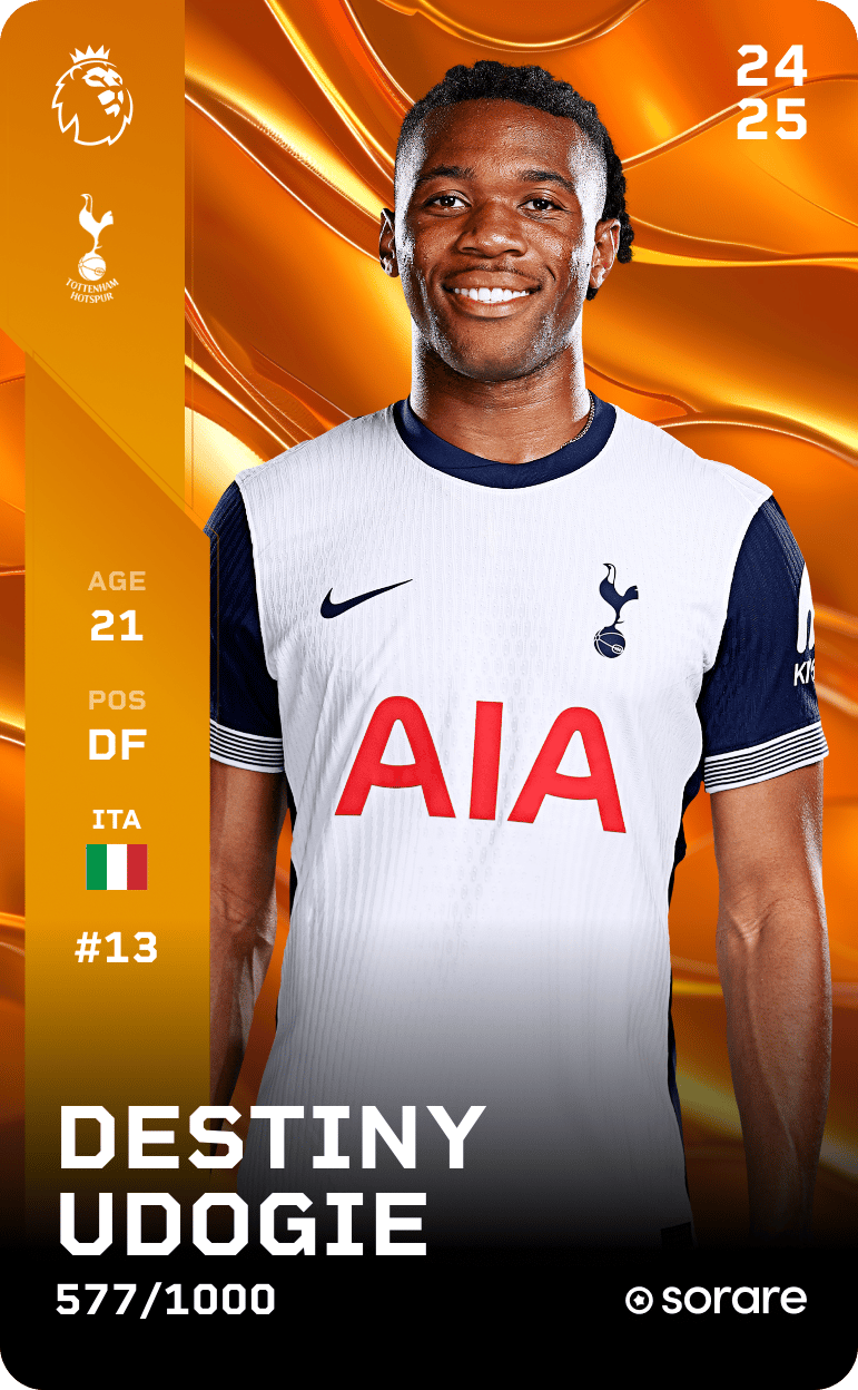 Destiny Udogie 2024-25 • Limited 577/1000