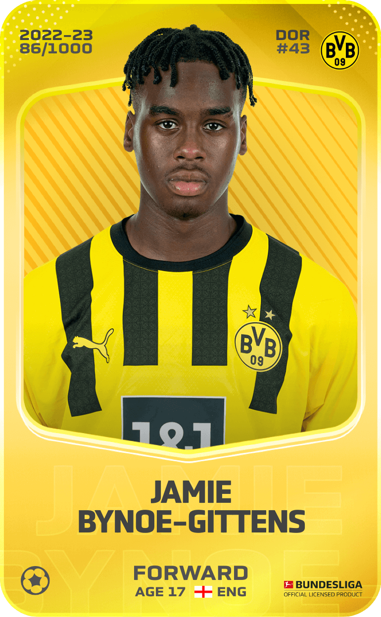 Jamie Bynoe-Gittens 2022-23 • Limited 86/1000