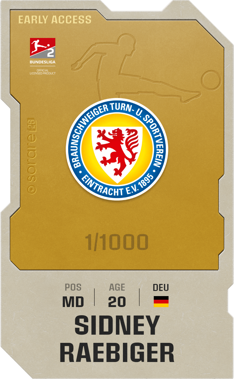 Sidney Raebiger 2025-26 • Limited 1/1000