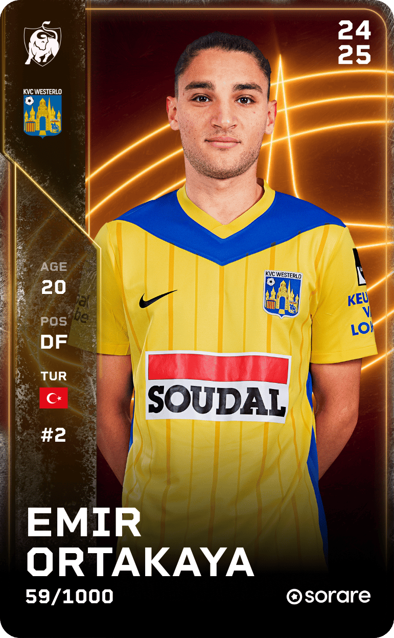 Emir Ortakaya 2024-25 • Limited 59/1000